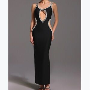 Elegant Black Evening Dress